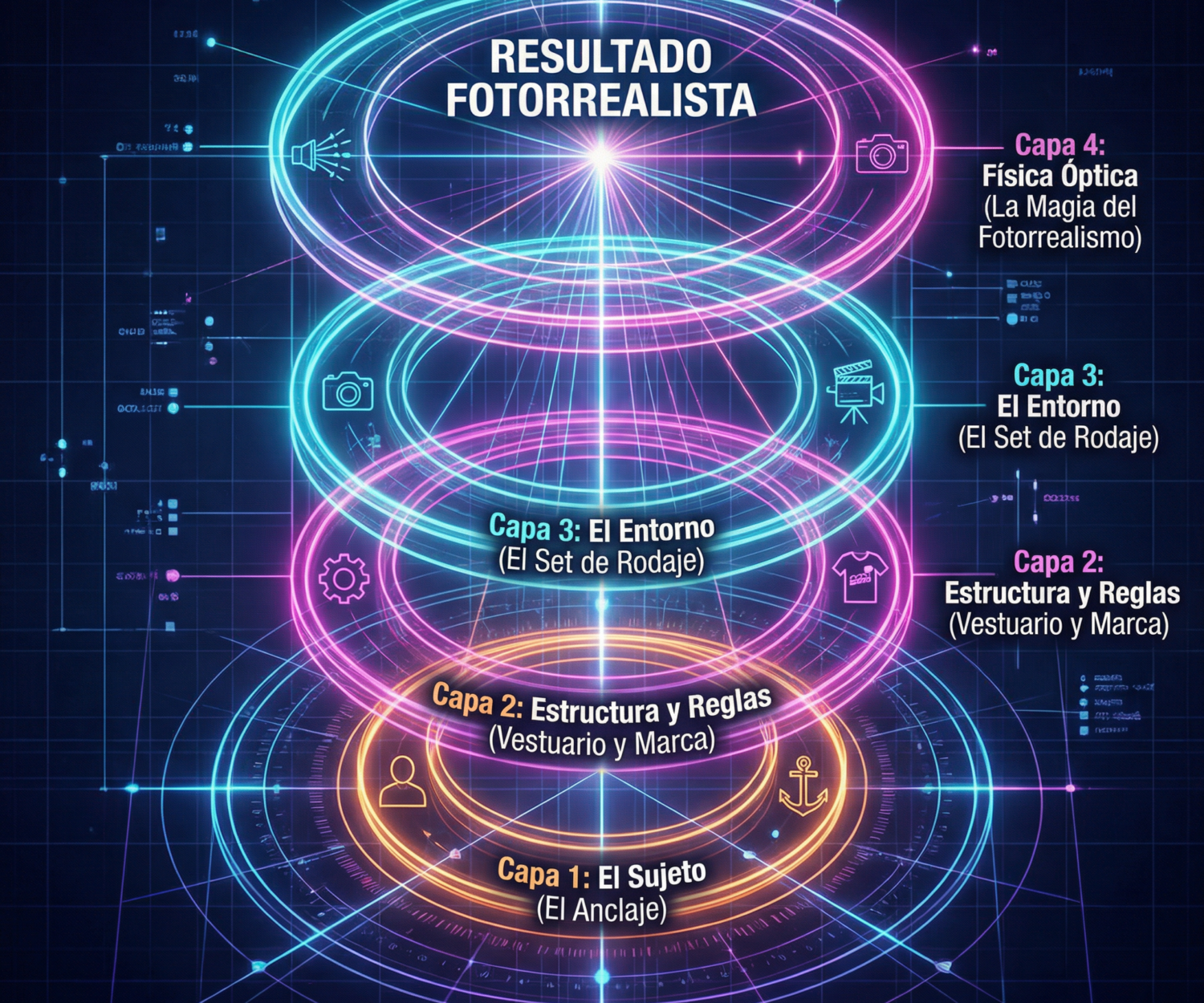 La Arquitectura de 4 Capas de LenonFilms