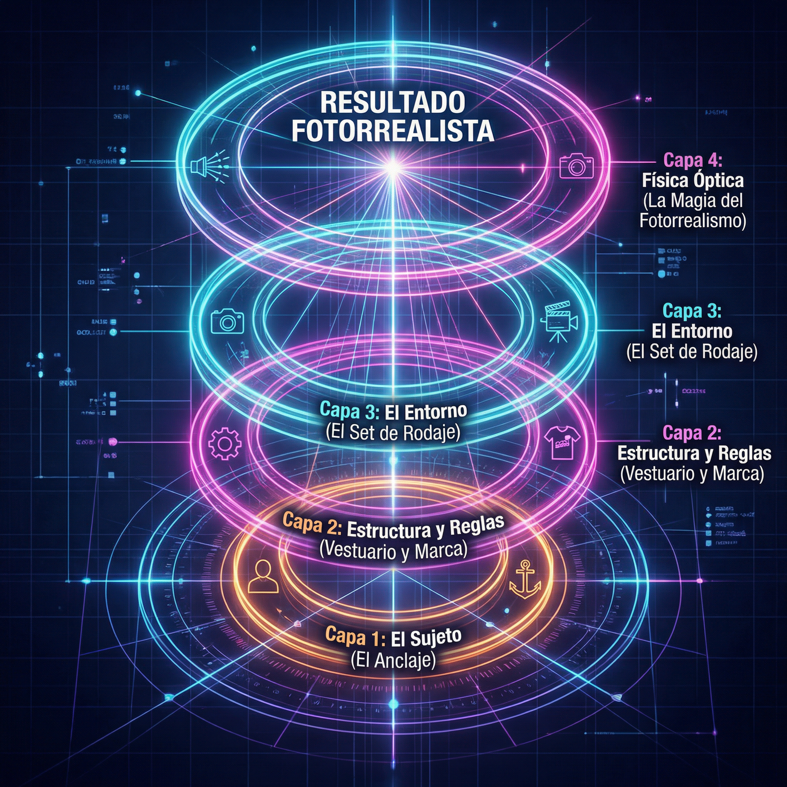 La Arquitectura de 4 Capas de LenonFilms